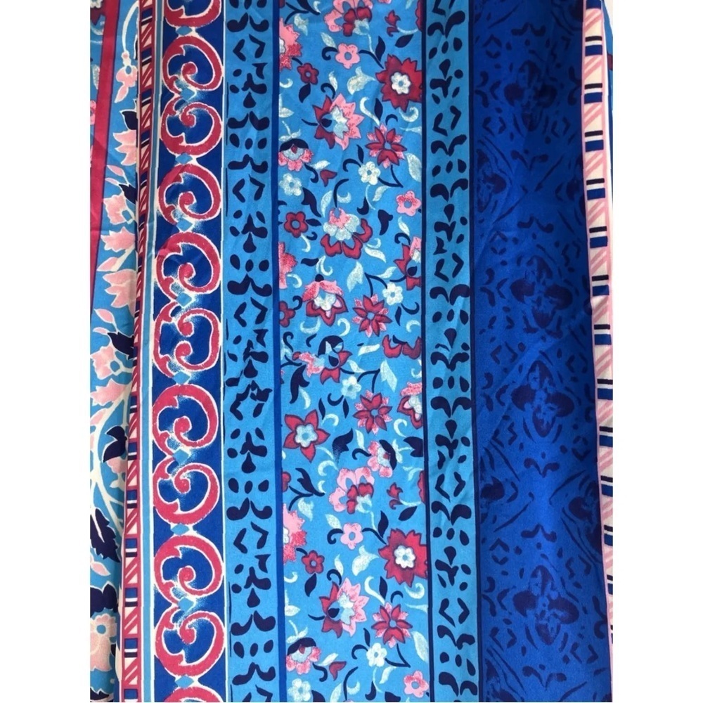 Colorful Patterned Wide-Leg Pants - Picture 6 of 6